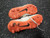 Used Nike TIEMPO Soccer Cleats Orange And White Junior 01 11849-S000034206 View 4