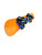 Used Burton 130 CM SUPER HERO BURTON BND SMALL Boys Board/Binding Orange 130 cm 11860-S000301902 View 1