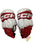 Used CCM 95C JR CANES Junior Gloves Red And White 12" 11613-S000173104 View 1