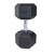 New CAP RUBBER COATED HEX DUMBBELL 80LB SDR080 11395-CAPSDR80 View 1