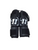 Used Warrior BURN NEXT Lacrosse Arm Pads/Guards Black LG View 1