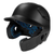 New Rawlings RX2 Reverse 2026 Baseball Batting Helmet Black- Senior View 1