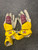 Used Under Armour COMMAND PRO II Lacrosse Gloves Mens Yellow 13" 11726-S000290136 View 3