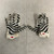 Used RECIEVER FB Gloves White M/L 11762-S000072384 View 1