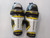 Used Bauer SUPREME Intermediate Shin Guards Yellow 10" 11779-S000200705 View 1
