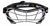 New Brine DYNASTY RISE YTH GOGG Lacrosse Facial Protect Black 11851-BRN647742276104 View 1