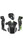 New MVP PRO MEDIUM BLACK/GRAPHITE 11885-ASTCKCC-5LTMEDBKGP View 1