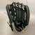 Used Rawlings WFP115MT RH Throw Fastpitch Gloves Black And Carolina Blue 11 1/2" 11855-S000196291 View 1