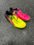 Used Puma EVO POWER 4 Soccer Turf Shoes Black And Pink Junior 04 11849-S000034453 View 1