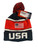 Used USA SOCCER BEANIE Soccer Top Adt White/Royal/Red Senior 11842-S000224774 View 1
