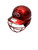 Used Rawlings RED HELMET W MASK Batting Helmet w/Mask Red S/M 11347-S000261023 View 1