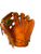 New JAX LJ-10 Baseball Glove RH Throw Orange 12 1/2" - Japan - No Tags 11731-S000154500 View 1
