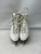 Used Riedell FIGURE SKATES Girls Figure Skate White Junior 04 11836-S000033962 View 2