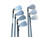 Used Taylormade RAC OS Womens Iron Set RH 5I-SW 11523-S000165231 View 2