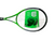 Used Wilson BLADE FEEL RXT 105 Adult Tennis Racquet Green 3 3/8" 11768-S000231255 View 2