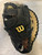 Wilson A1000 A1000FPBM RH Throw Fastpitch First Base Mitt Black/Tan 12" 11750-S000215748 View 1