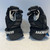 Used Warrior BLACK Lacrosse Gloves Junior Black SM 11878-S000025102 View 4