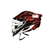 Used Cascade XRS Lacrosse Helmet Red One Size 11458-S000124570 View 2