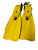 Used Cressi Frog Open Heel Scuba Dive Fins Yellow M/L 11731-S000154796 View 3