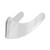New Warrior Lacrosse Goalie Throat Guard Clear 11692-WARGTG18CLR View 1