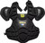 New Wilson Guardian WTA3220 Senior Umpire Chest Protector - Black 11835-S000202587 View 1