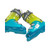 Used Fischer SOMA X 120 Mens DH Ski Boot Royal Blue 265 MP - M08.5 - W09.5 11708-S000188144 View 4