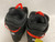 Used Burton ZIPLINE BOA Boys Snowboard Boots Black And Orange Junior 04 11855-S000197105 View 5
