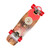 Used Kryptonics CRUISER 28 INCH Complete Skateboard Red Regular 11484-S000295531 View 1