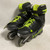 Used Rollerblade MICROBLADE ADJ 5-8 Senior Rec Fitness Skates Black Adjustable 11855-S000197146 View 1