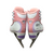 Used Jackson SOFTEC VISTA Girls Softboot Skate Pink And White Youth 09.0 View 3