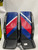 Used Warrior RG6 Goalie Leg Pads Junior Black 28" 11871-S000026315 View 1