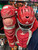 Used All-Star 3 PC S7X SET 16-18 Catchers Helmet w/Mask Red LG 11906-S000178621 View 1