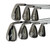 Used Taylormade ROCKETBALLZ Men's RH Iron Set 4I-PW Stiff Flex Steel Shaft 11506-S000295547 View 3