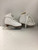 Used DBX CLASSIC Girls Figure Skate White Youth 12.0 View 1