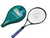 Used Pro Kennex POWER INNOVATOR Adult Tennis Racquet Green 4 1/2" 11866-S000032468 View 1