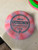Used Discraft FIERCE Disc Golf Putter Pink 11790-S000053505 View 1