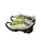 Used Nike VAPOR BB/SB Cleats Lime And Black Junior 04.5 11866-S000032483 View 2