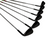 Used HAYWOOD SIGNATURE Mens Golf Iron Set RH 4I-PW (missing 8 iron) w/ KBS Tour 120 S Shafts +1/2" 11731-S000156251 View 2