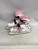 Used ULTRA ICE GIRLS SOFTBOOT SKATE Girls Softboot Skate Pink And White Adjustable 11851-S000042228 View 3