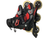 Used Rollerblade 110 3 WHEEL Senior Rec Fitness Skates Black Senior 10.5 11613-S000175436 View 2
