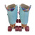 Used MOXI BEACH BUNNY QUAD SKATES Junior Roller Quad Skates Sky Blue Junior 05 11708-S000188867 View 4
