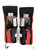 Used Brians GNETIK X5 Goalie Leg Pads Inter White/Black/Red 31" 11815-S000499057 View 2