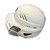 Used Rawlings RCFH Batting Helmet w/Mask White One Size 11730-S000069106 View 3