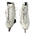 Used Riedell 280 WomensFigure Skate White Senior 5 11820-S000051253 View 1