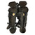 Used Adidas CATCHERS SHINGUARDS Catchers Leg Guards Black Youth 11484-S000296809 View 2