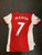 Used Adidas ARSENAL Soccer Top Adt Red SM 11884-S000058302 View 1