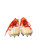 Used Adidas ADIZERO Jr FB Cleats Orange And White Junior 05.5 11873-S000230240 View 3
