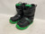 Used Burton YTH PROGRESSION XS Boys Snowboard Boots Black And Green Junior 03 11855-S000198035 View 1