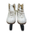 Used Riedell 23824 Girls Figure Skate White Junior 03 View 1