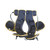 Used Schutt MID FLEX PADS FB Shoulder Pads Black SM 11708-S000189144 View 3